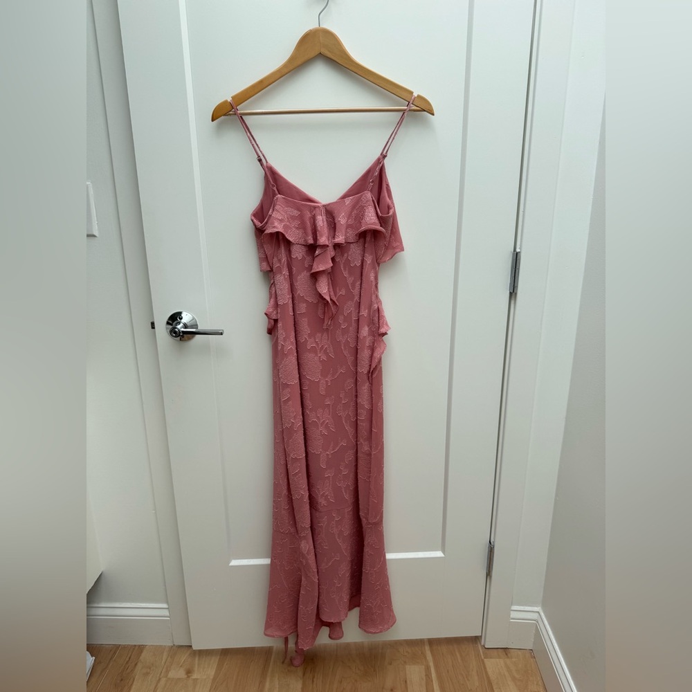 Pink Ruffle Dress - Picture 3 of 4